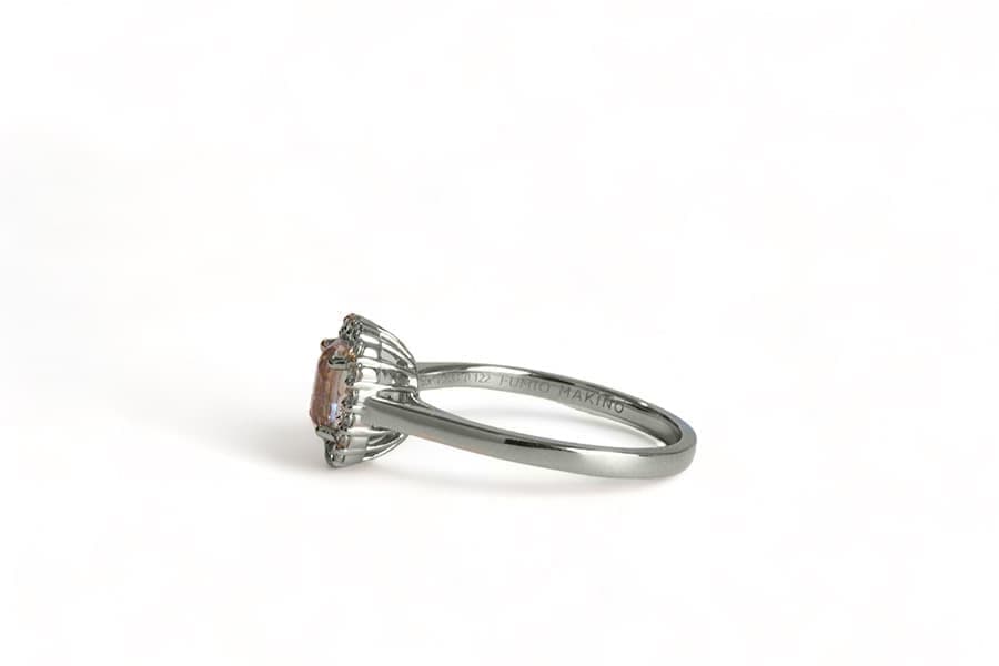 Peach Candy ring(横)
