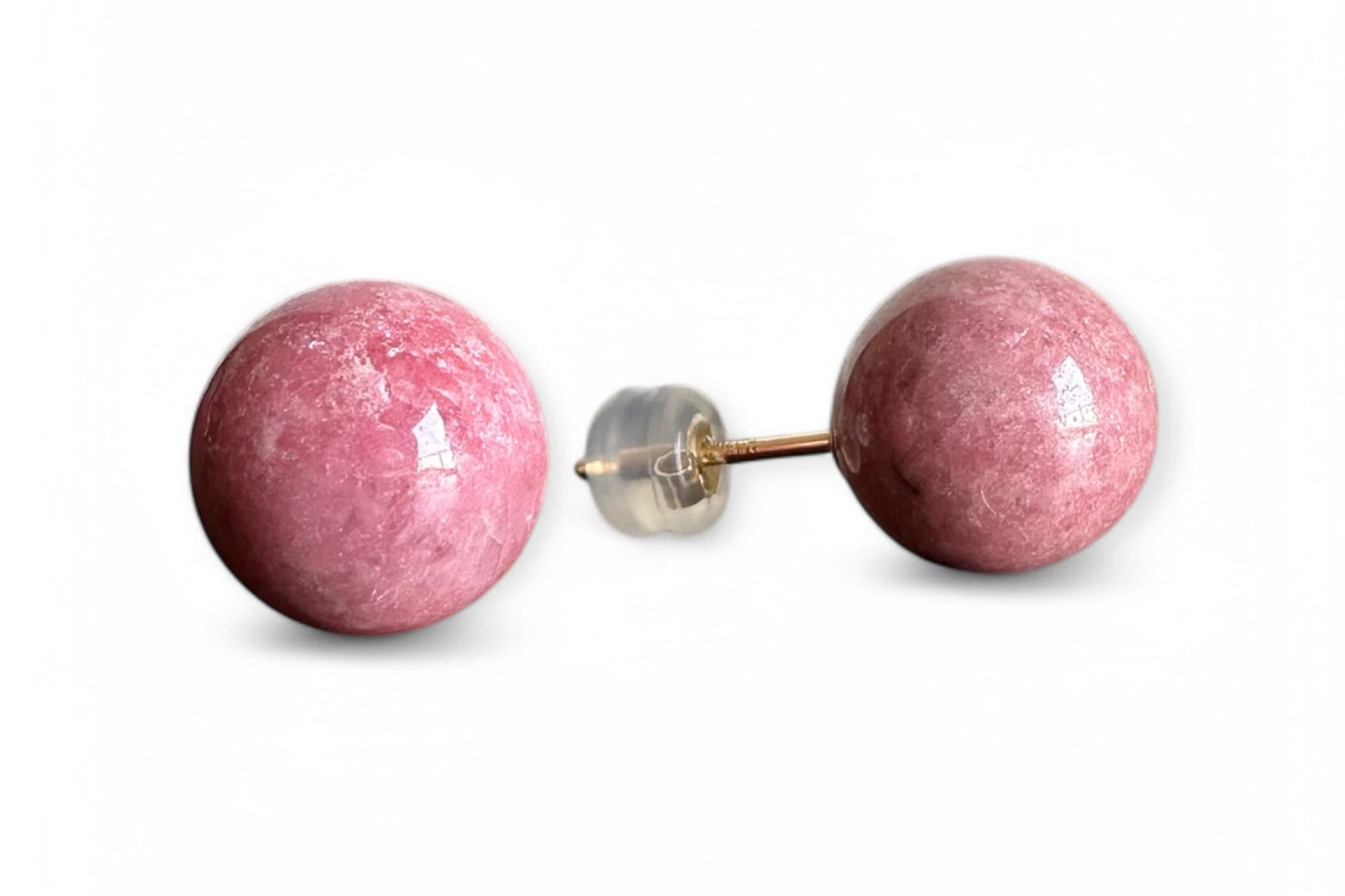 Strawberry Flavor Bubble Gumピアス(横)