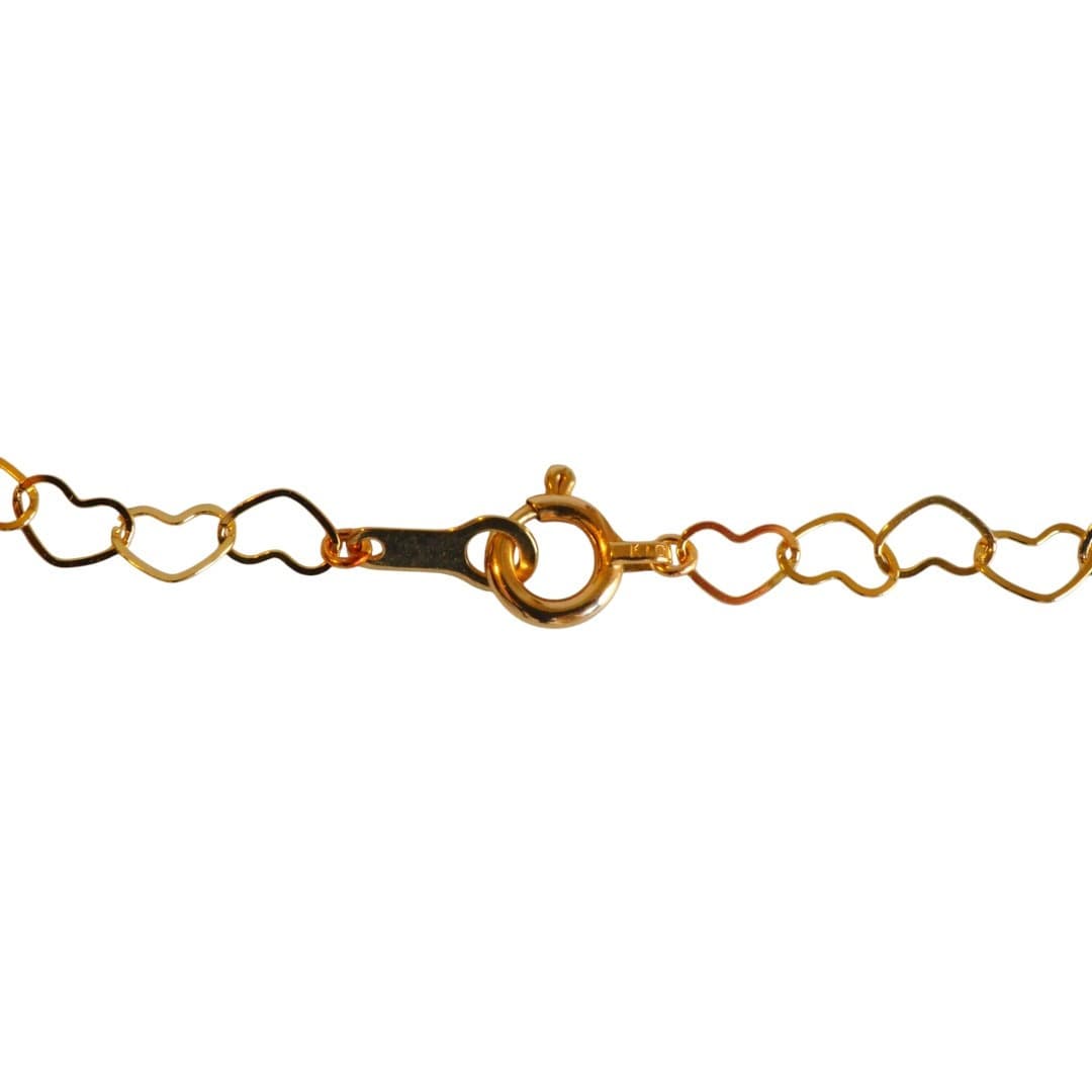 “Our love is like a flowing river.” Chain necklace(留め具)