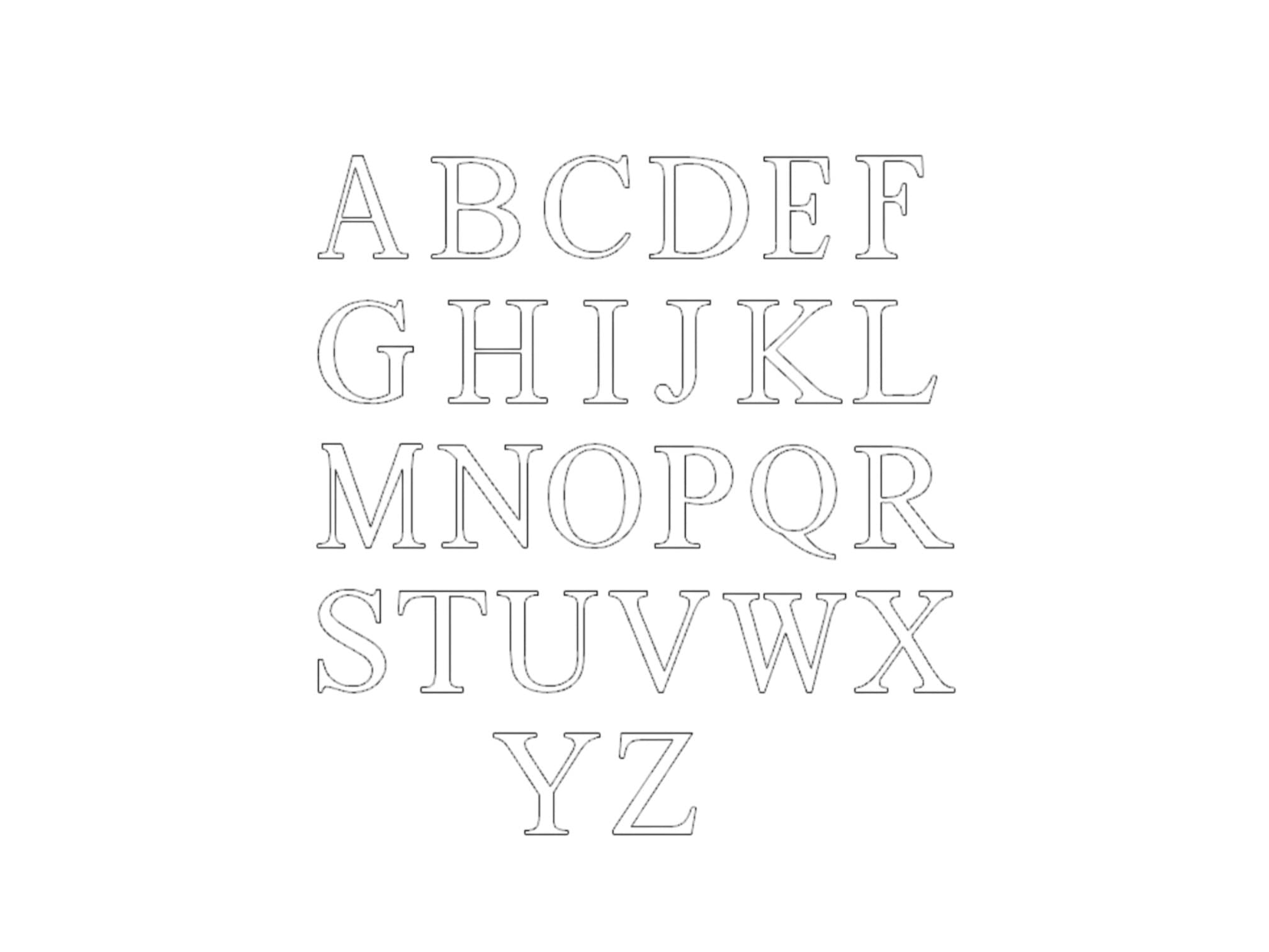 Love Signet Ring (Initials)イニシャル一覧