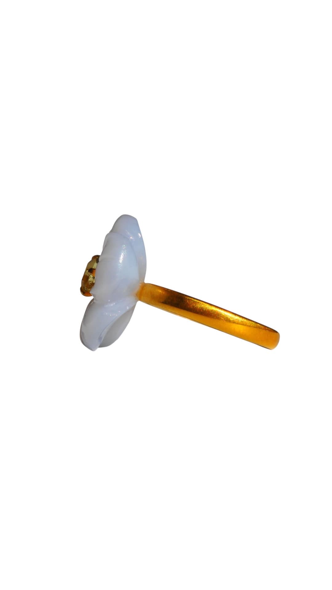 Margaret Gem Flower ring(横)