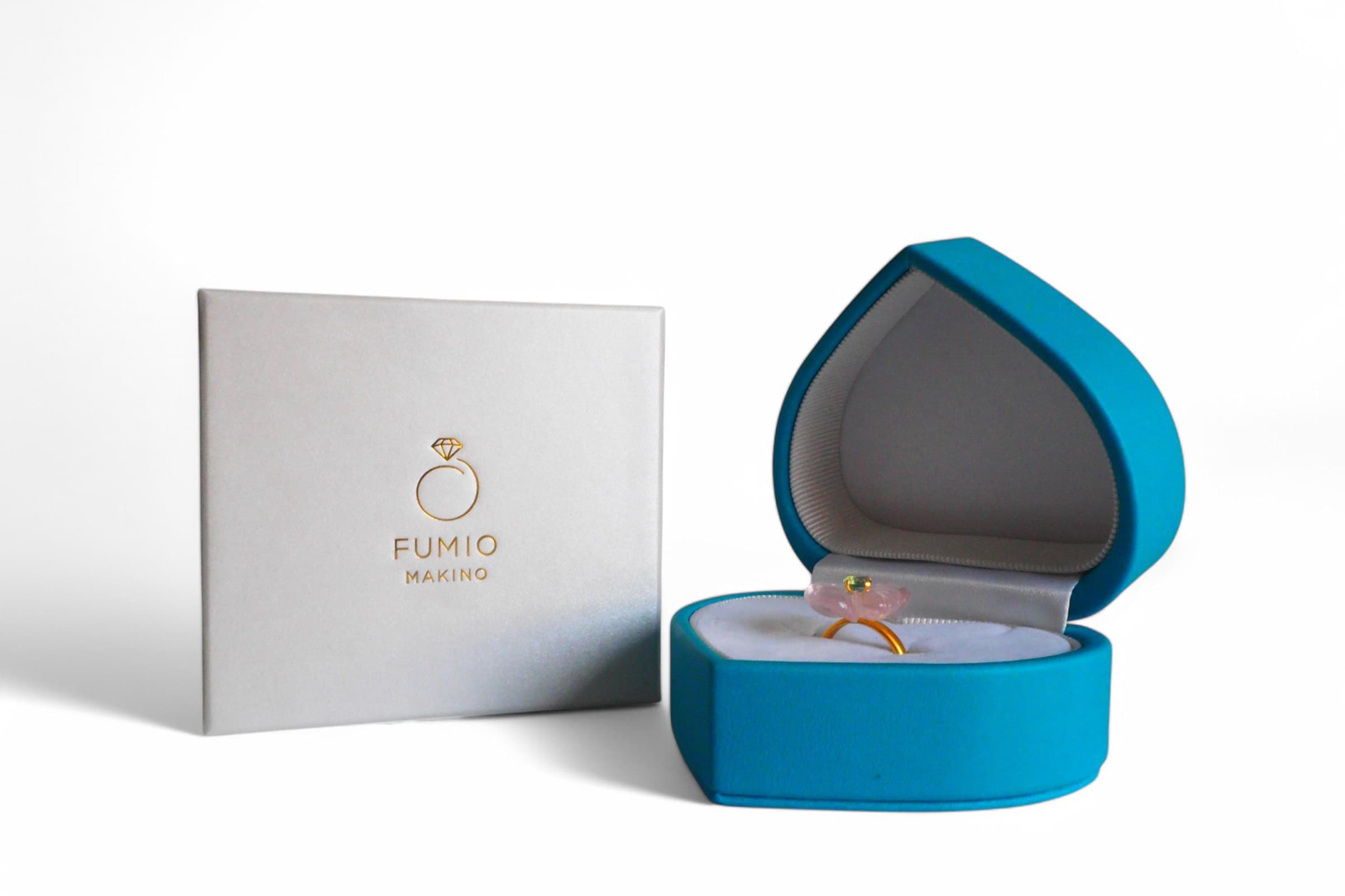 Sakura Gem Flower ring（パッケージと箱）